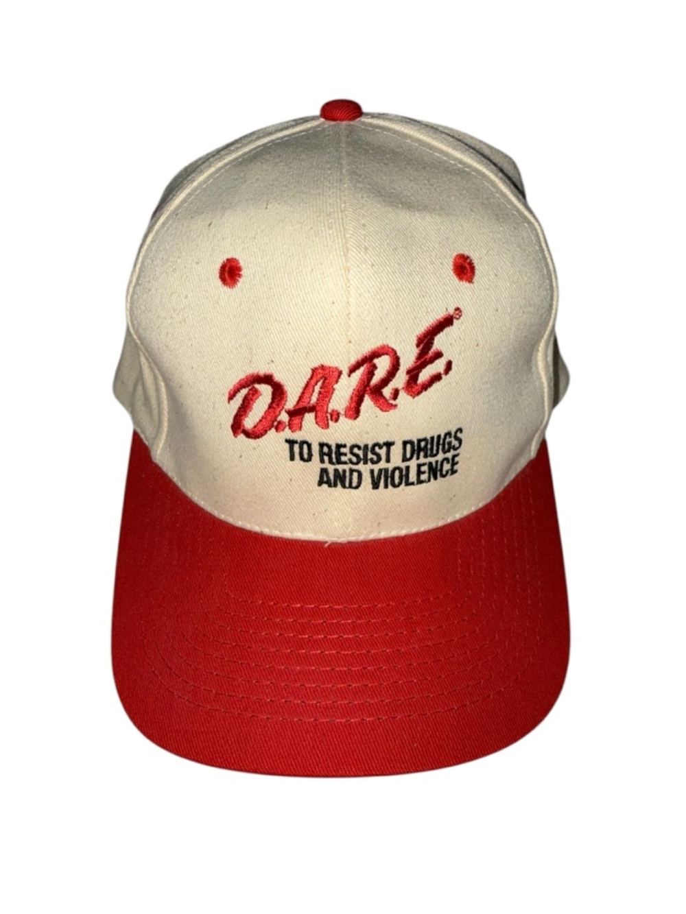 Vintage D.A.R.E. Embroidered Baseball Cap